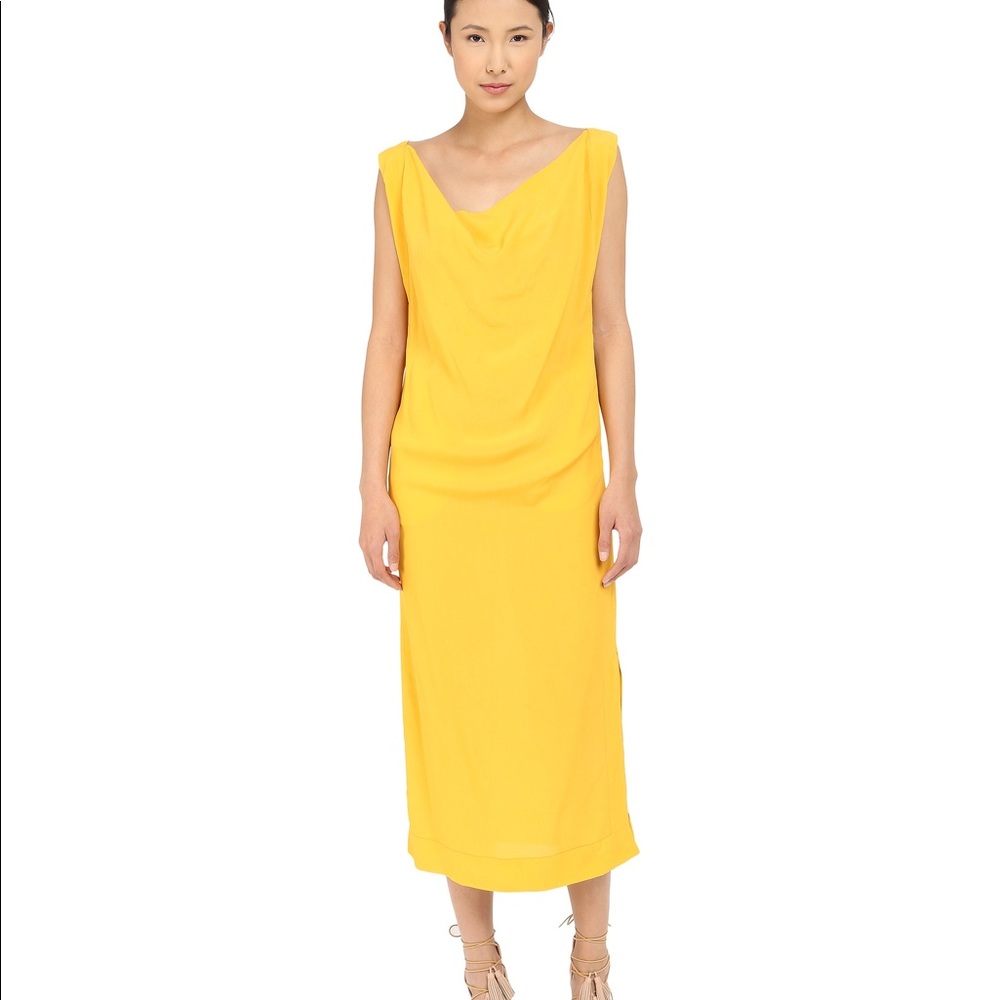 Vivienne Westwood Yellow Ridge Dress